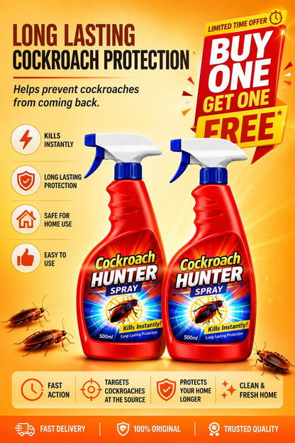 Cockroach Hunter Spray (BUY 1 GET 1 FREE)