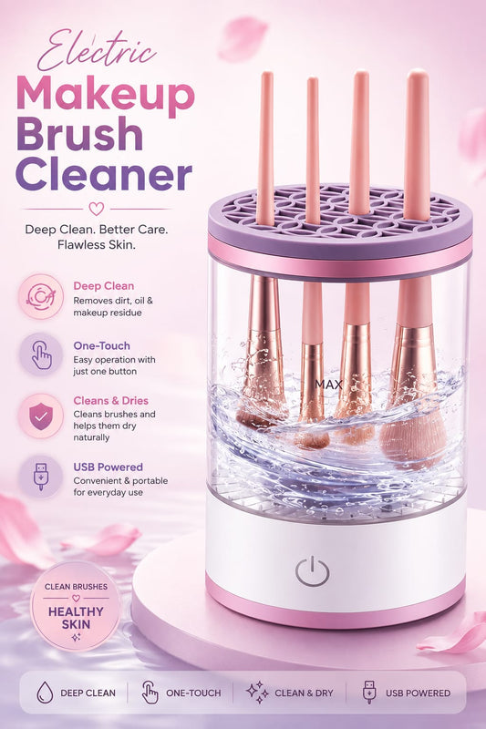 Electric Makeup Brush Cleaner