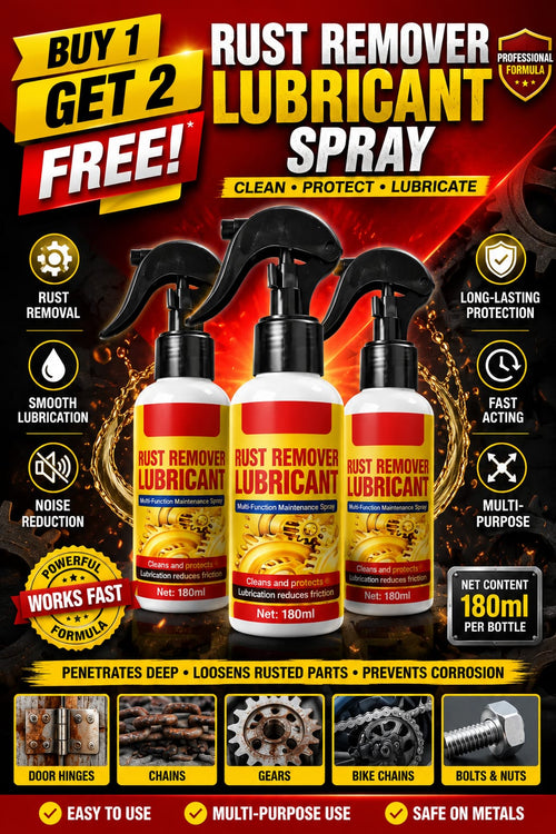 Rust Remover Lubricant Spray  BUY 1 GET 2 FREE >