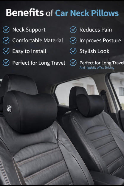 Car Neck Pillow – Premium Memory Foam for Ultimate Neck Pain Relief