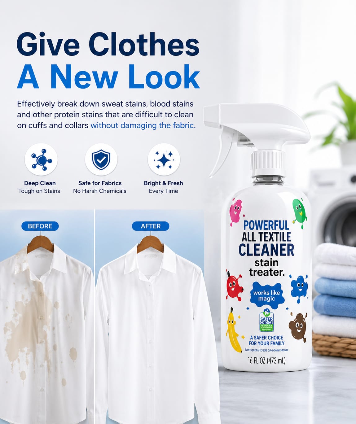 Magic Stain Remover Spray  buy 1 get one free