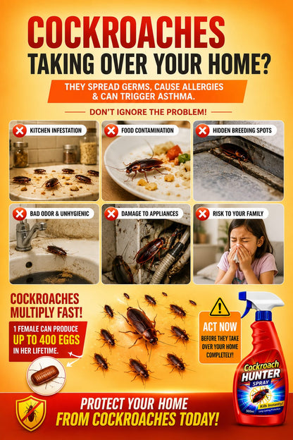 Cockroach Hunter Spray (BUY 1 GET 1 FREE)