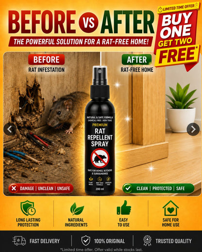 Rat Repellent Spray buy 1 get 2 free