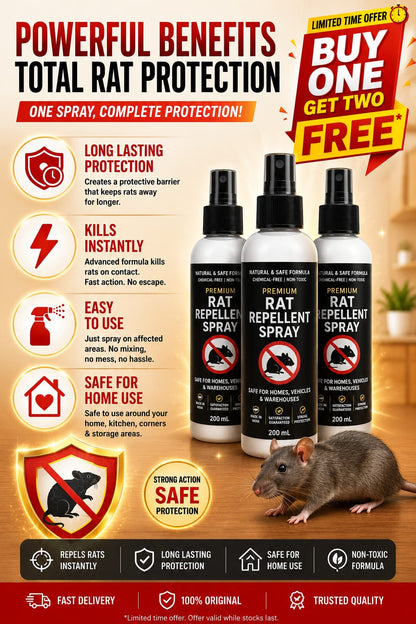 Rat Repellent Spray buy 1 get 2 free