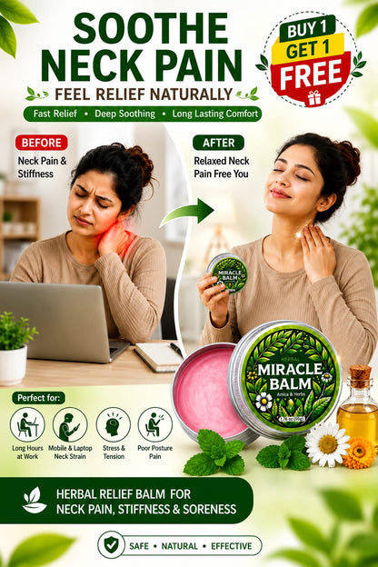 Herbal Miracle Balm for Pain Relief (Pack of 2)