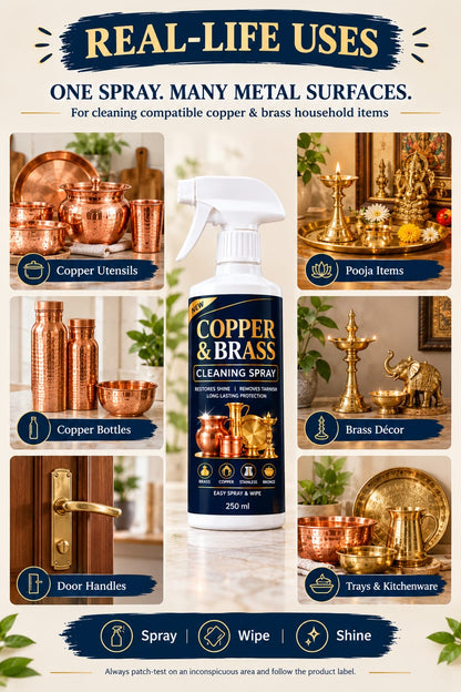Brass & Copper Cleaning Spray buy 1 get 1 free