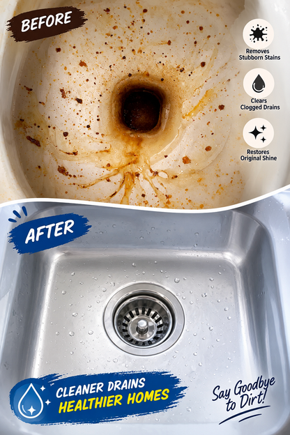 Powerful Sink & Drain Cleaner - Buy 1 Get 3 Free.
