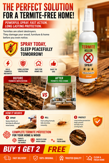Termite Killer Spray Buy one GET Two Free